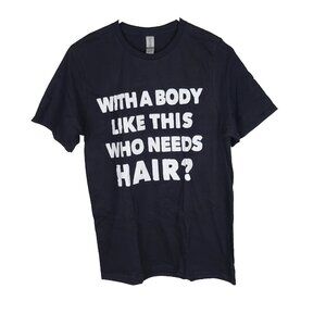 Women T-Shirt Black Short Sleeves Cotton Soft Style Crew Neck Petite Small